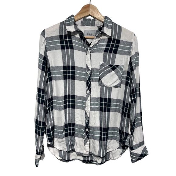 ⚡️Rails Hunter plaid button up shirt in white admiral pine - size small - Picture 4 of 12